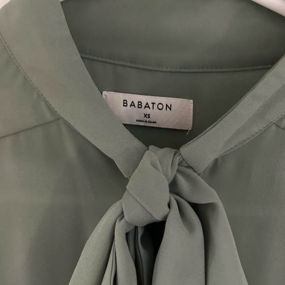 Babaton Tie Neck Blouse - Picture 3 of 3